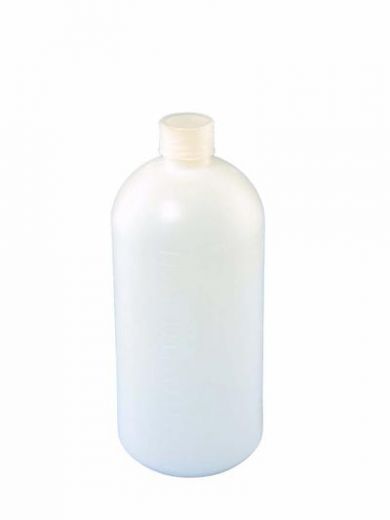 Бутылка, 2000 мл, ПЭ, с винтовой крышкой и прокладкой, 1 шт/упак