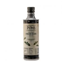 Масло оливковое экстра вирджин с Базиликом Pons в жести - 0,5 л (Испания)