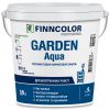 Эмаль Акриловая Finncolor Garden Aqua 0.9л Универсальная, Полуматовая для Внутренних Работ Без Запаха / Финнколор Гардн Аква