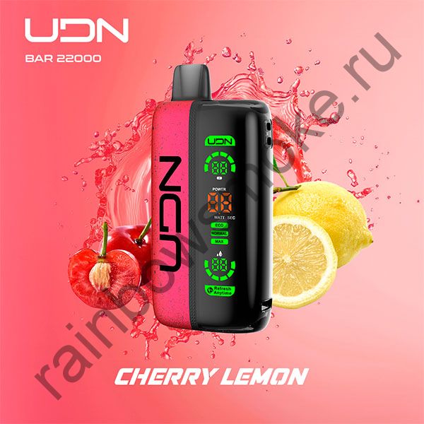 Электронная сигарета UDN BAR 22000 - Cherry Lemon (Вишня Лимон)