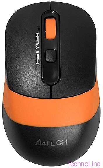 Мышь беспроводная A4Tech FStyler FG10 Orange