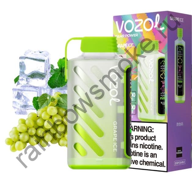 Одноразовая ЭС Vozol Gear Power 20000 — Grape Ice (Виноград со Льдом)