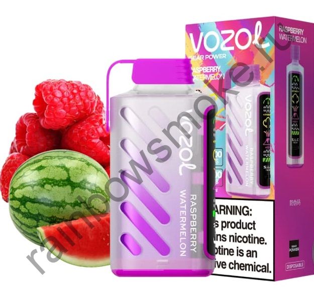 Одноразовая ЭС Vozol Gear Power 20000 — Raspberry Watermelon (Малина Арбуз)