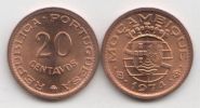 Мозамбик 20 сентаво 1974 год UNC