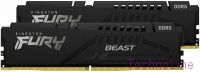 Модуль памяти DDR5 16Gb Kingston 5200 Fury Beast KF552C40BBK2-16 (2x8Gb Kit)