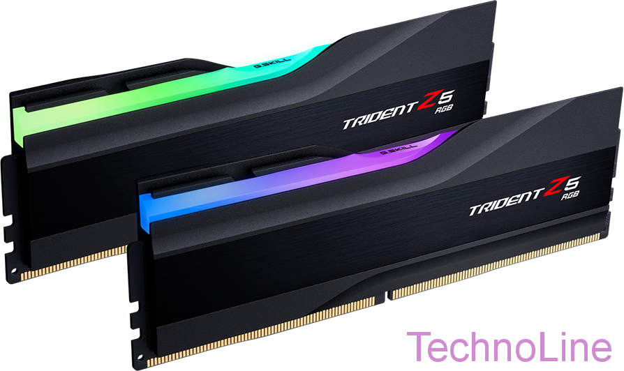 Модуль памяти DDR5 32Gb G.Skill 6000 Trident Z5 RGB F5-6000J3636F16GX2-TZ5RK (2x16GbKit)