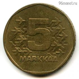 Финляндия 5 марок 1973 S