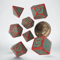 Набор кубиков Q-Workshop - The Witcher Dice Set. Triss - Merigold the Fearless