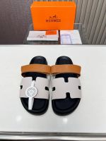 Мужские шлепанцы HERMES