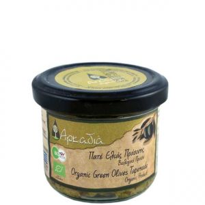 Тапенада из зелёных оливок Arcadia Organic Green Olives Tapenade органический 100 г - Греция