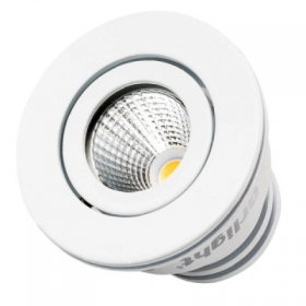 Светильник Светодиодный Arlight LTM-R50WH 5W Warm White 25deg Белый, Металл 020756 / Арлайт