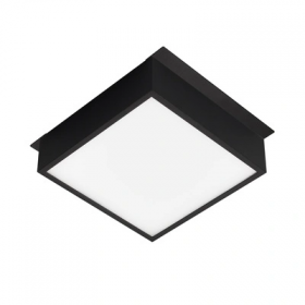 Светильник Arlight DL-GRIGLIATO-S140x140-18W Warm3000 Чёрный, Металл 045698 / Арлайт