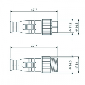 Заглушка Arlight ARL-Line-Cap-4pin-Set Серебристый, Латунь 042611 / Арлайт