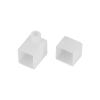 Заглушка Arlight Moonlight-Cap-13x12mm-Side-S-Set Белый, Силикон 041025 / Арлайт