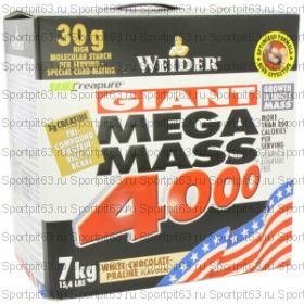 ГЕЙНЕР WEIDER MEGA MASS 4000 3 кг