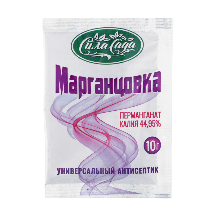 Перманганат калия (марганцовка) 44,95%, 10 г