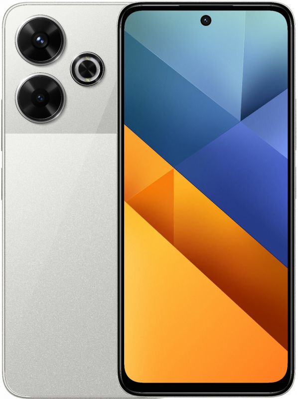 Смартфон Poco M6 6/128Gb Silver EU