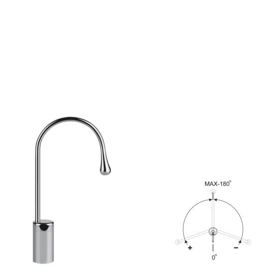 Излив для раковины Gessi Goccia 33854 ФОТО