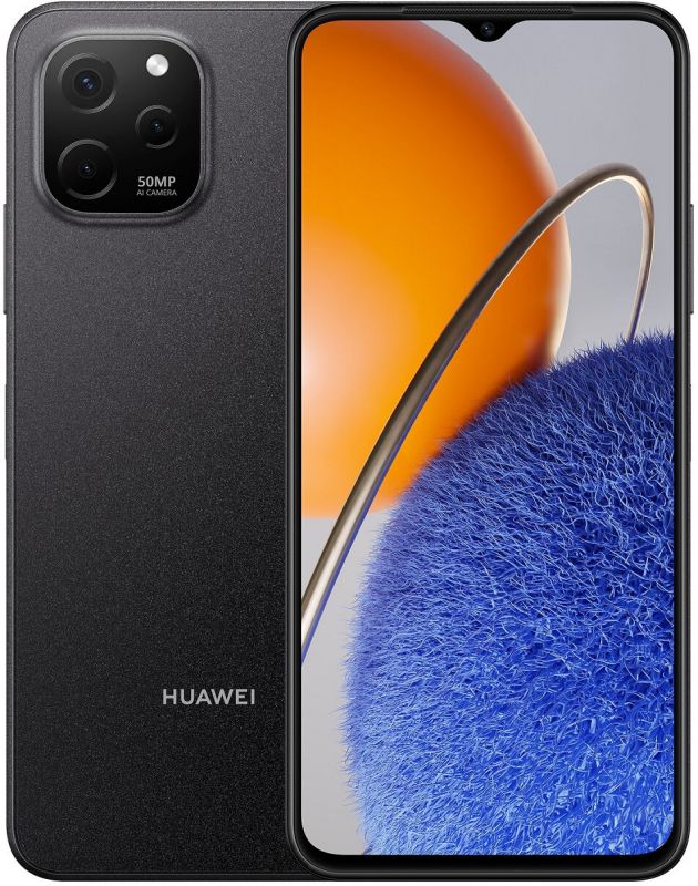 Смартфон Huawei Nova Y61 4/128Gb Black RU