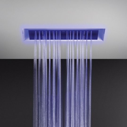 Изображение Тропический душ Gessi Afilo 59,5х39,5 см 57409+57010