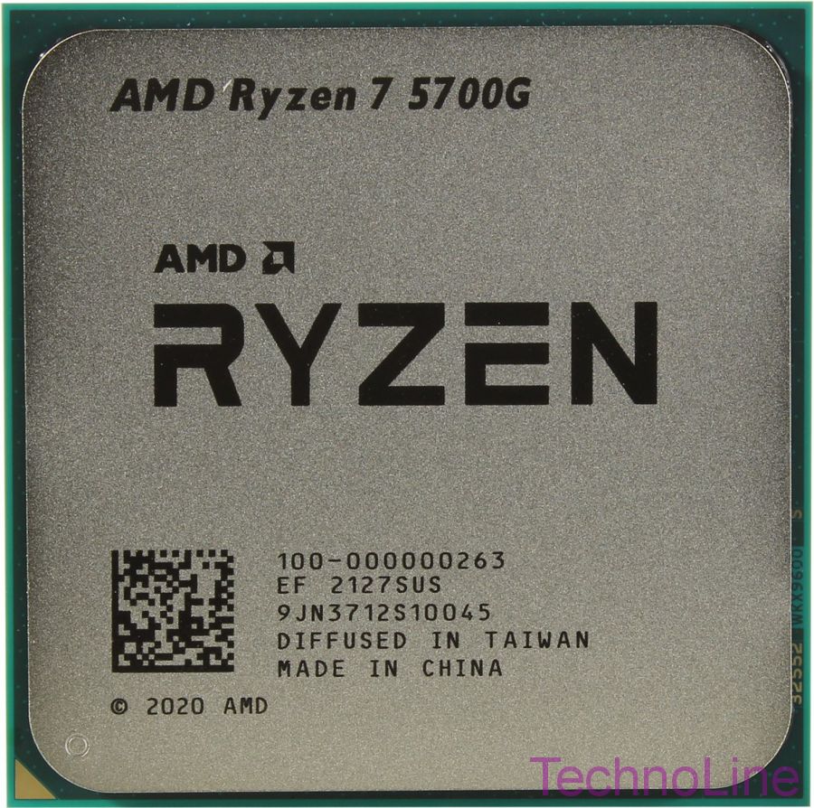 Процессор AM4 RYZEN 7 5700G OEM