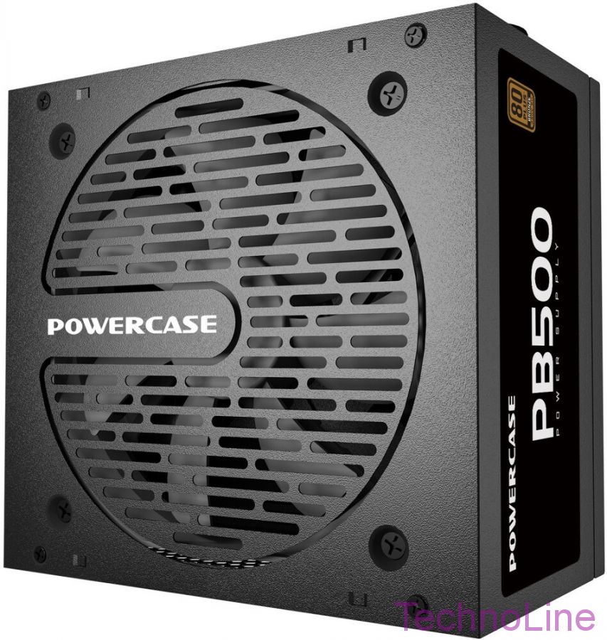 Блок питания 500W Powercase PB500 PS-500B-DC