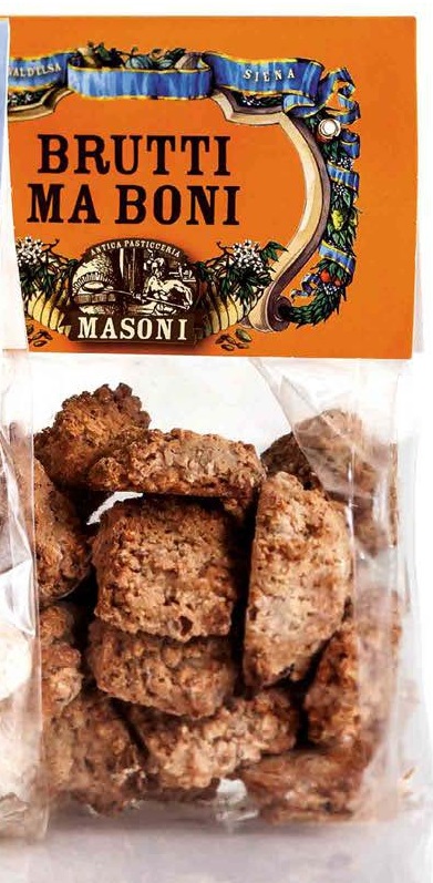 Печенье Брутти ма бони Masoni, 300 г; Brutti ma boni 350 g