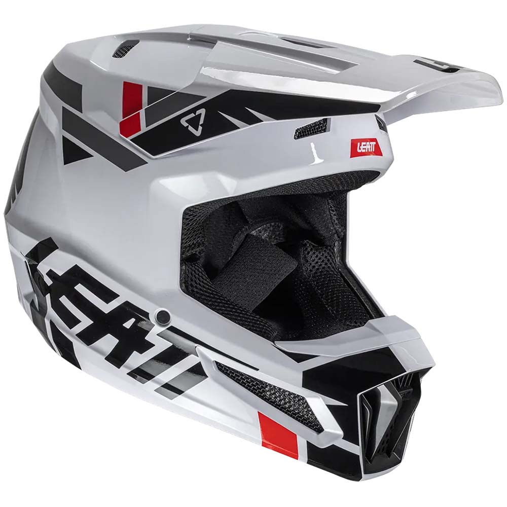 Leatt Moto 2.5 V25 White (2025) шлем внедорожный