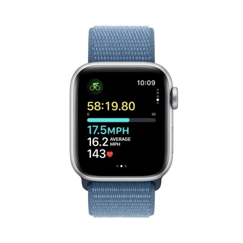 Умные Часы Apple watch SE2 40mm (2023) Silver Winter Blue Sport Loop