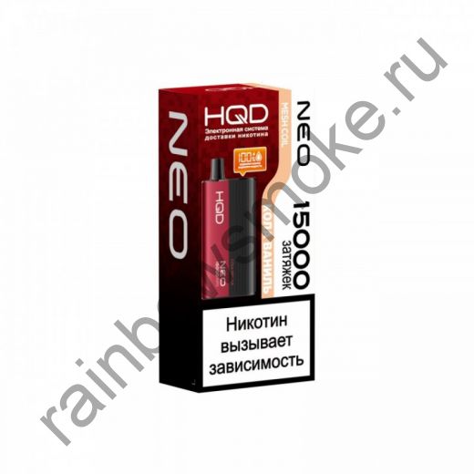 Электронная сигарета HQD NEO 15000 - Кола Ваниль