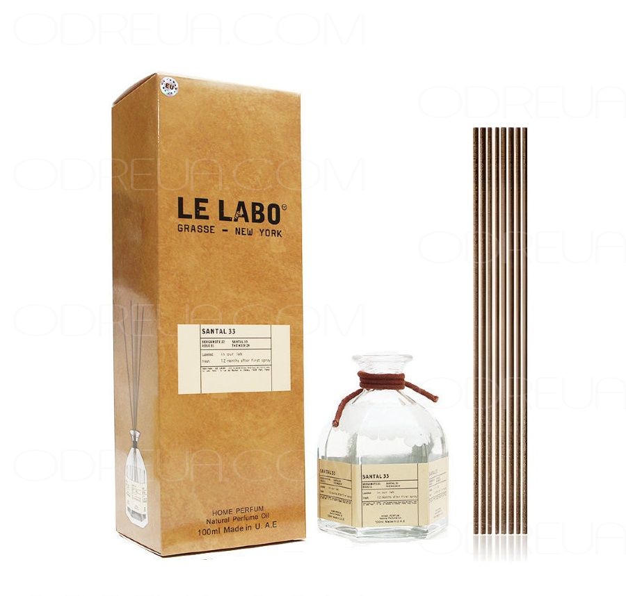 Аромадиффузор с палочками  Le Labo Santal 33