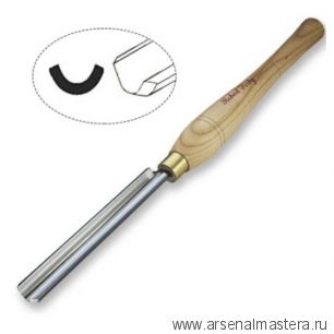 Новинка! Резец токарный HSS Spindle Roughing Gouge, 32 мм (1,1/4 дюйм) длина 533 мм  RS 843LH Robert Sorby М00009025