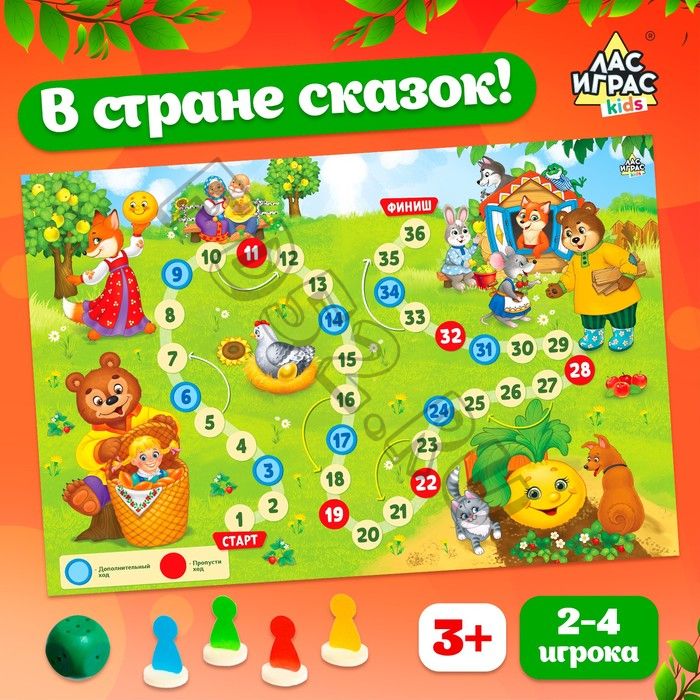 Игра-бродилка «В стране сказок»