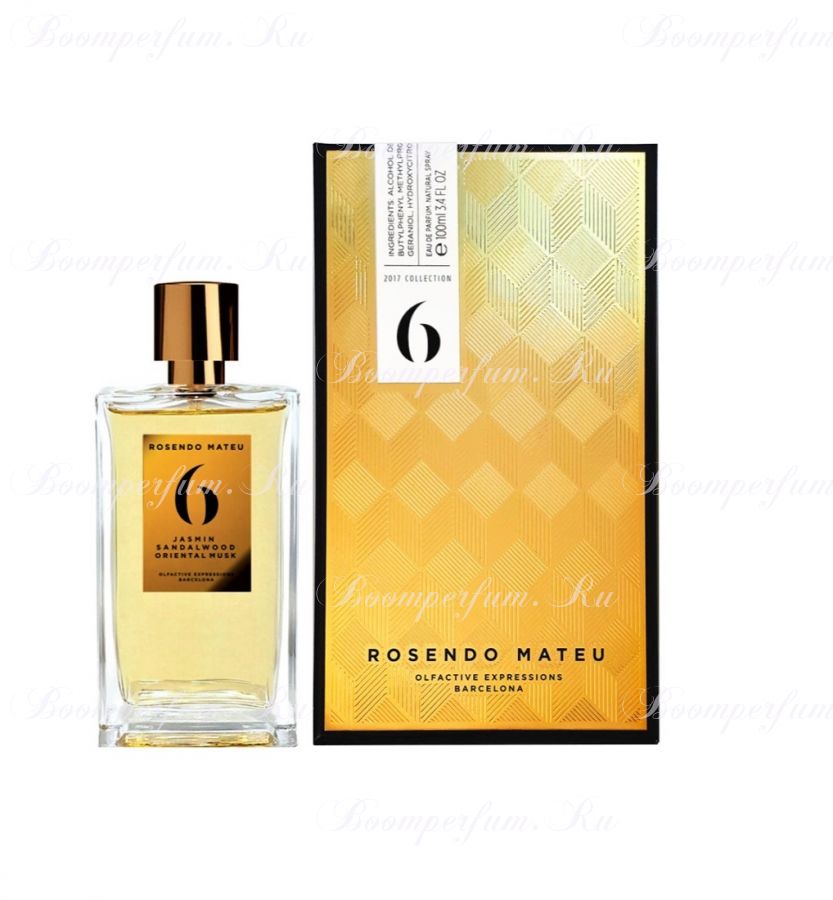 Rosendo Mateu  Nº 6 Jasmin, Sandalwood, Oriental Musk