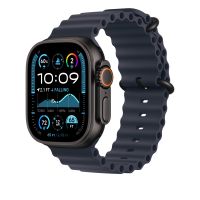 Часы Apple Watch Ultra 2 GPS + Cellular 49mm Titanium Case with Navy Ocean Band - Black Titanium Finish оригинал оригинал