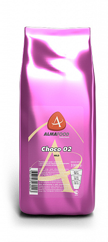 Горячий шоколад Almafood "Choco 02 Mild ", 1 кг.