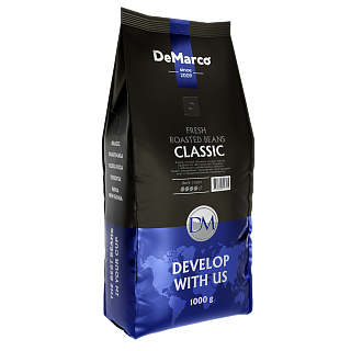 Кофе в зернах DeMarco Fresh Roast "Classic" 1000 г