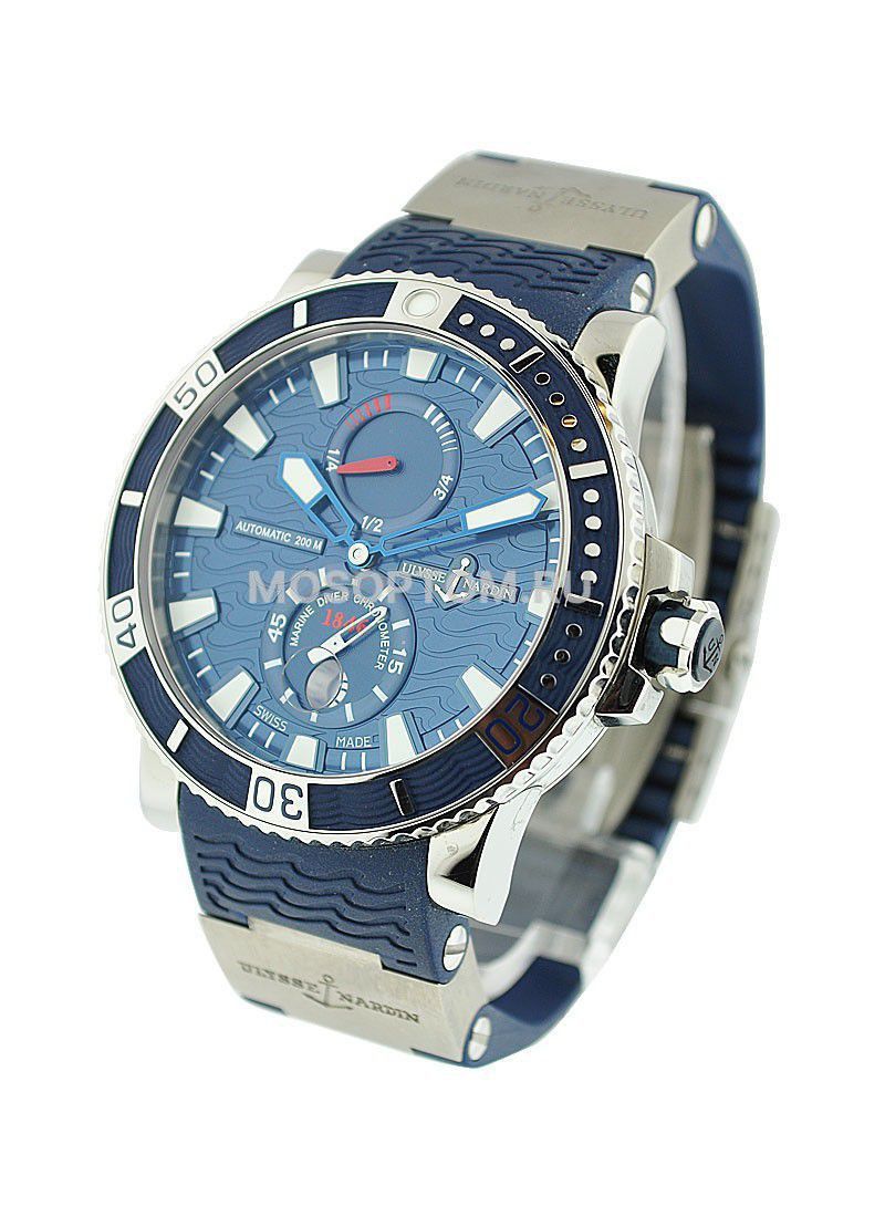 Механические наручные часы Ulysse Nardin Maxi Marine Diver Titanium Black