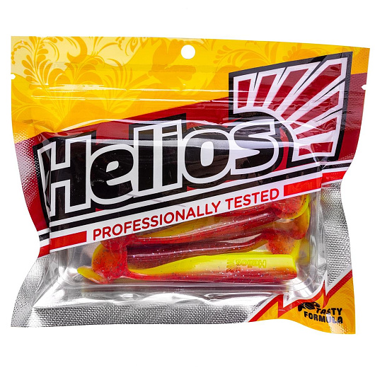 Виброхвост Helios "Chebak " Red Lemon