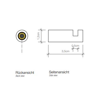 Крючок для ванной комнаты Decor Walther MK HAK 05201 ФОТО