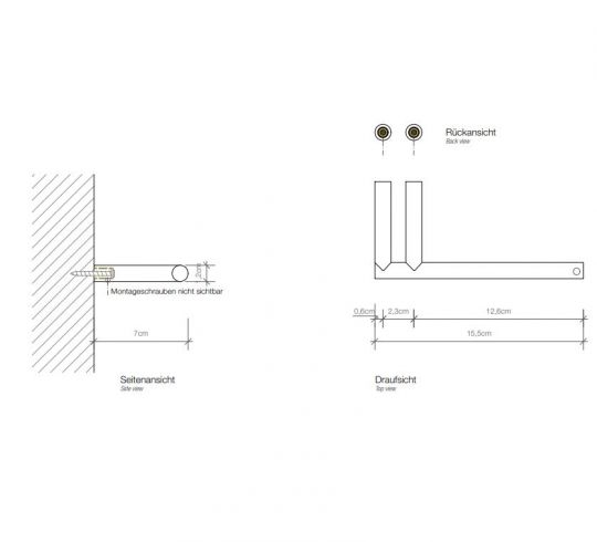 Держатель туалетной бумаги Decor Walther MK TPH 05202 ФОТО