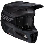 Leatt Kit Moto 3.5 V25 Stealth (2025) шлем + очки Leatt Vizion 3.5