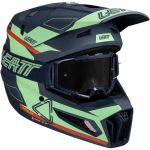 Leatt Kit Moto 3.5 V25 Matcha (2025) шлем + очки Leatt Vizion 3.5