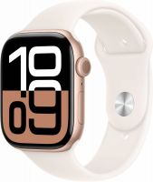 Apple Watch S10 46mm Rose Gold Light Blush Sport M/L