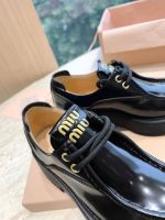 Дерби MIU MIU женские Premuim