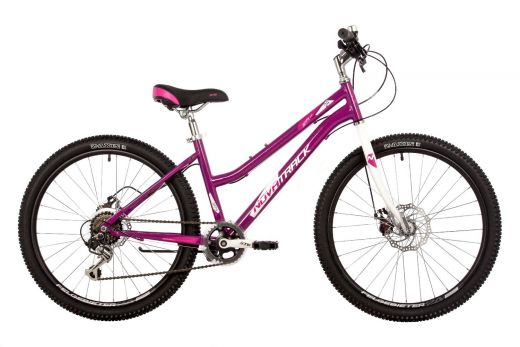Велосипед Novatrack Jenny 24 D 6 Пурпурный