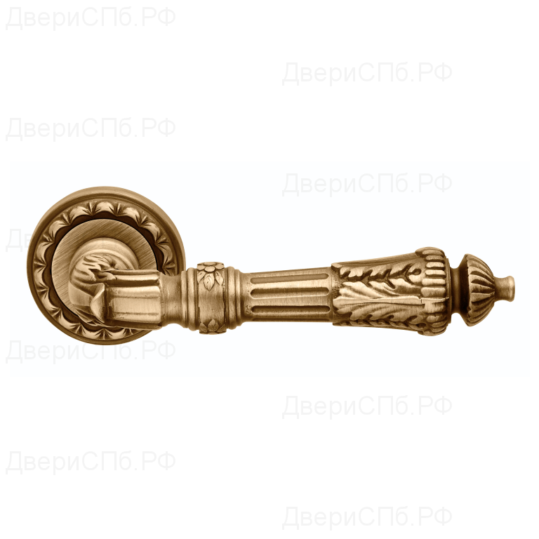 Дверная ручка на розетке 292 D SAMANTA Матовая бронза